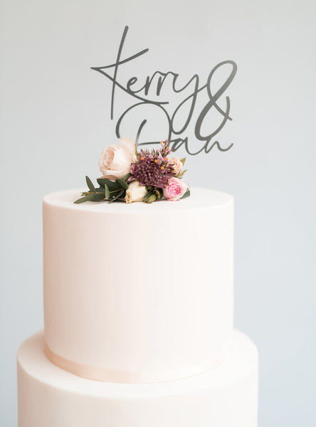 Classic Ivory Wedding Cake - 2 Tiers Serves 40-50
