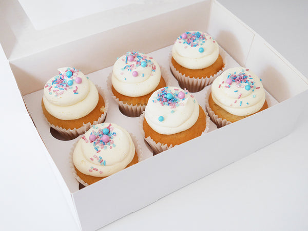 Gender Reveal Cupcakes