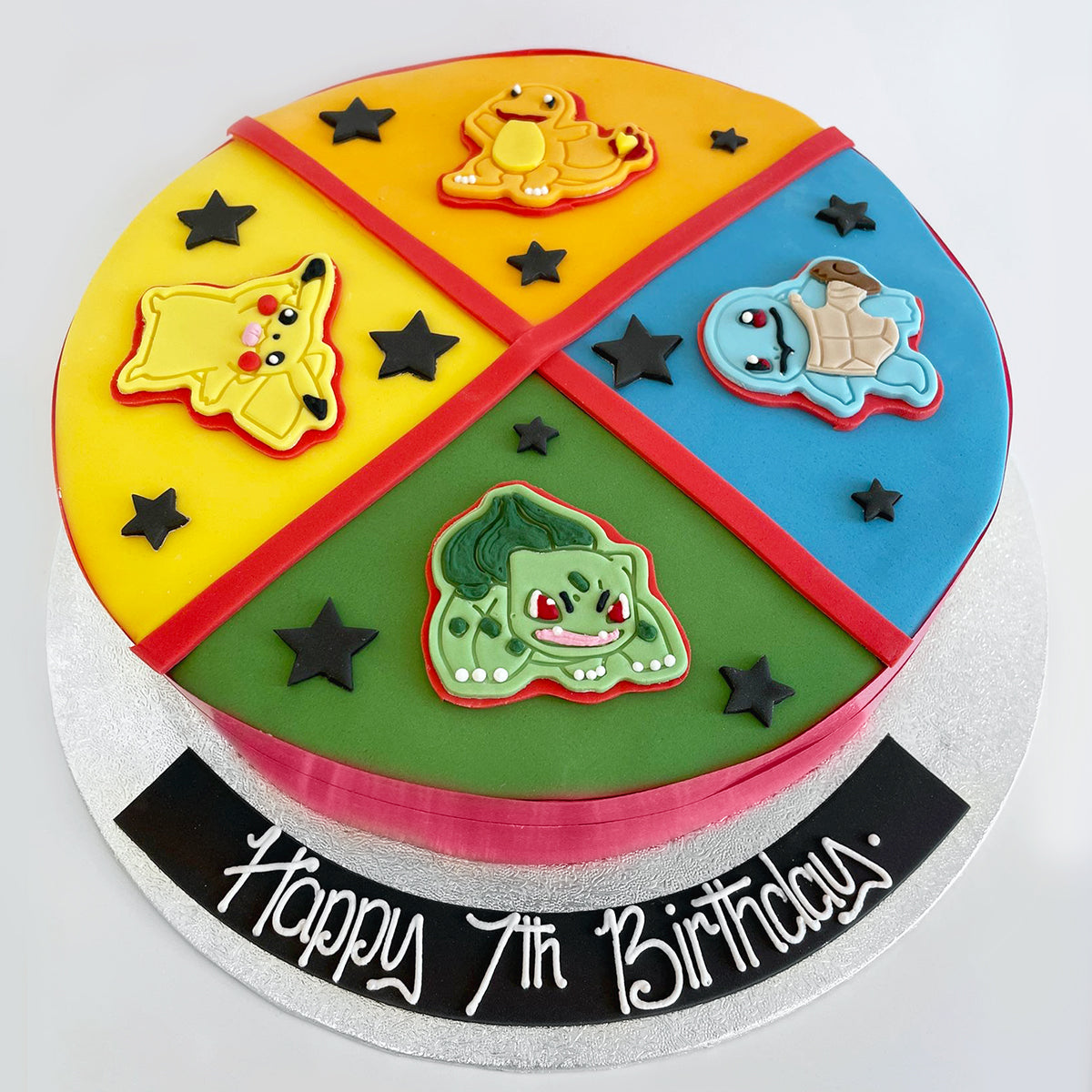 Pokémon Celebration Cake The Cakery Leamington Order Online Now