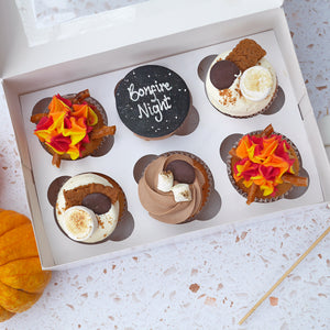 Bonfire Night Cupcakes