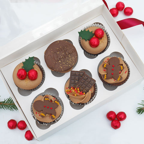 'Santa's Sweet Tooth' Chocolate Cupcakes