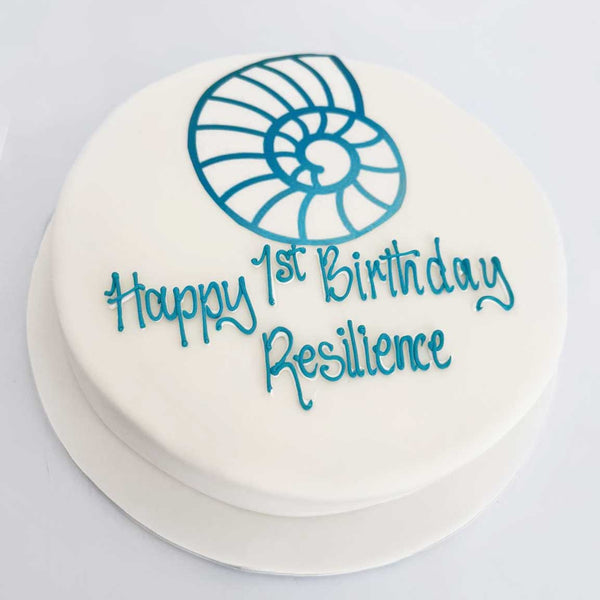 Corporate Logo Cake