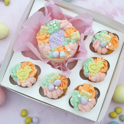 'Happy Easter' Bento Box Cake