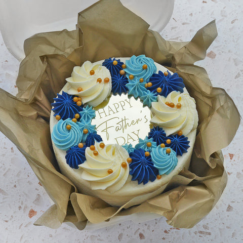 'Happy Father's Day' Burger Box Cake
