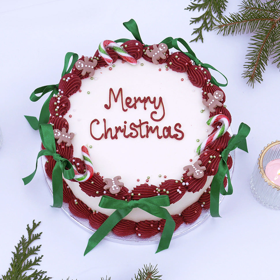 Gingerbread Joy Cake