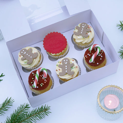 Gingerbread Joy Cupcakes