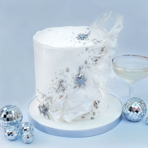 Glacial Elegance Cake