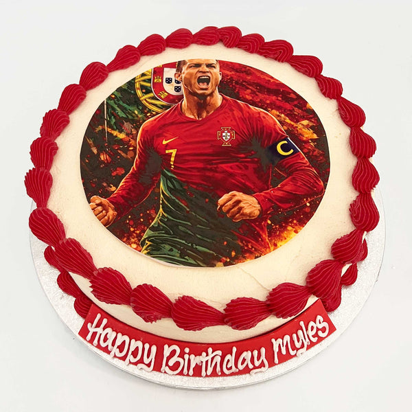 Round Photo Celebration Cake - NEW!