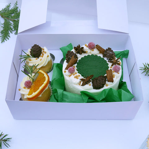Rustic Yule Mini Bento Box