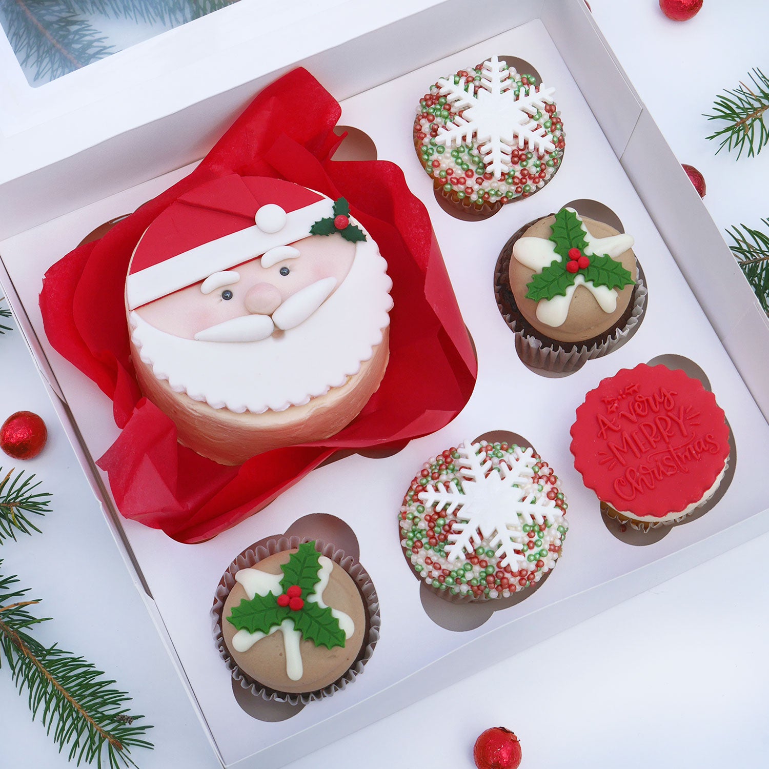 'Santa Claus is Coming' - 'Bento Box' of Cake