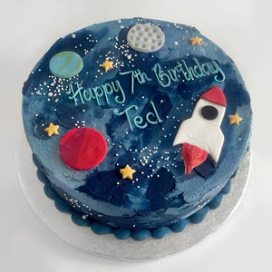 Space Rocket Birthday Cake - NEW!