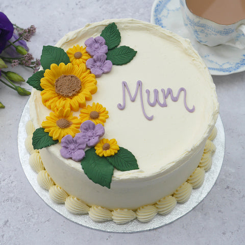 Sweet Sunflower Mother's Day Cake