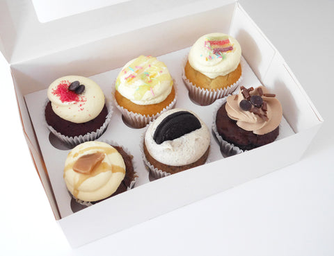 Favourites 6 Assorted Cupcakes