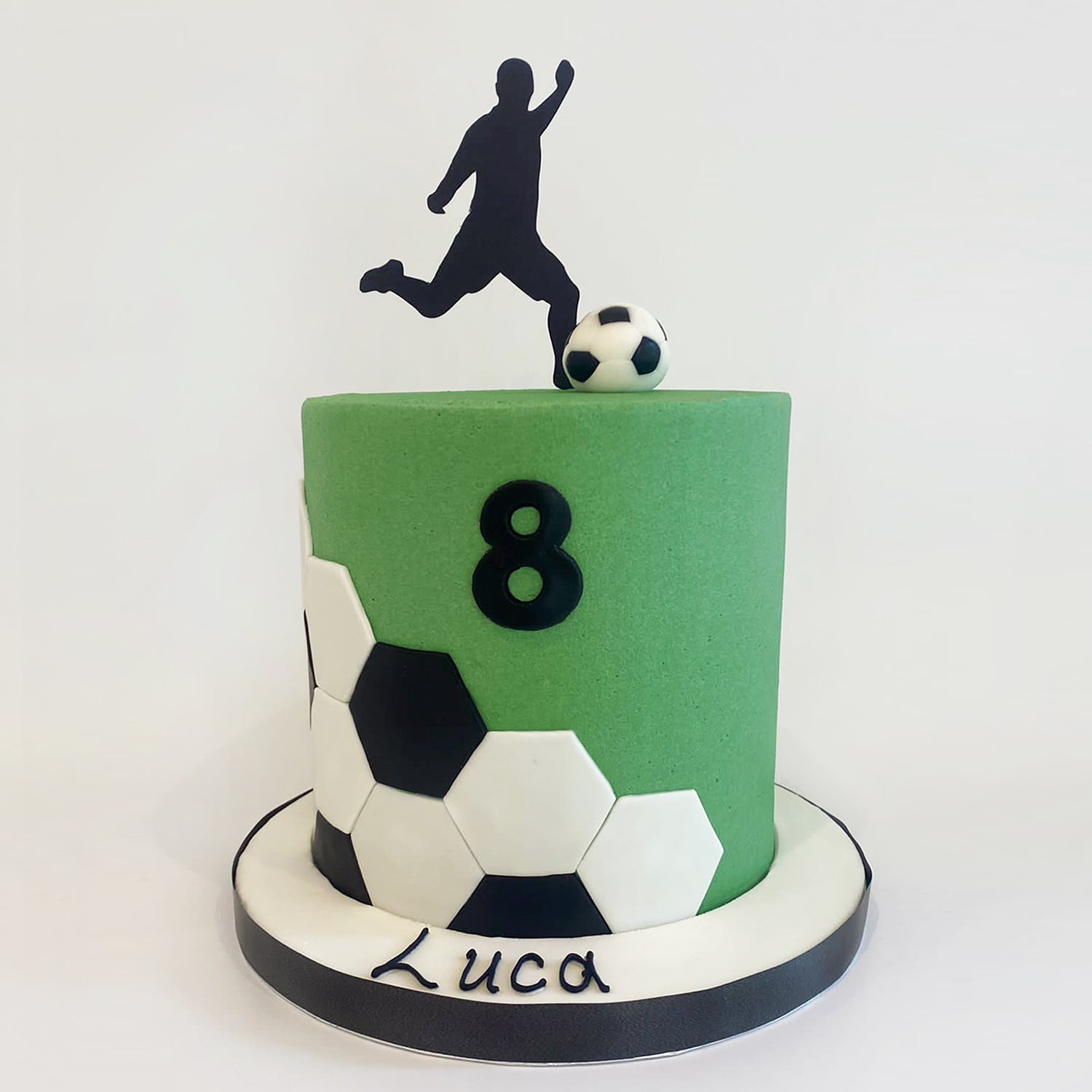 Footballer Birthday Cake