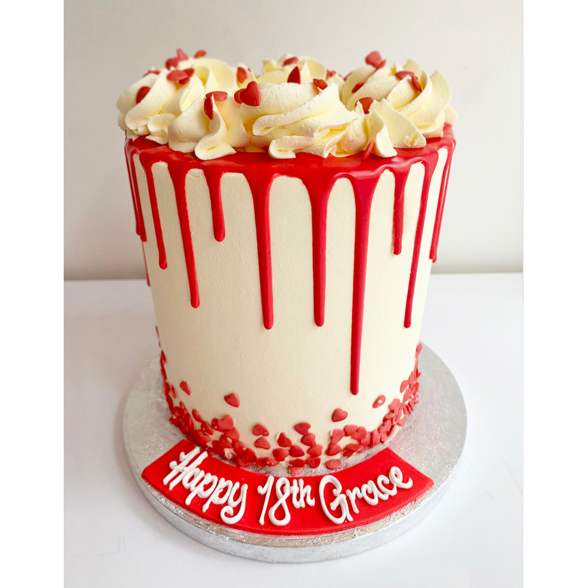 Red Velvet Drip Cake