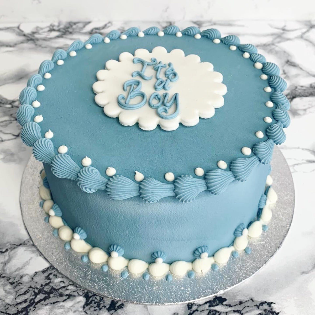 Mini Buttercream Classic Shell Cake – TheCakeryLeamington